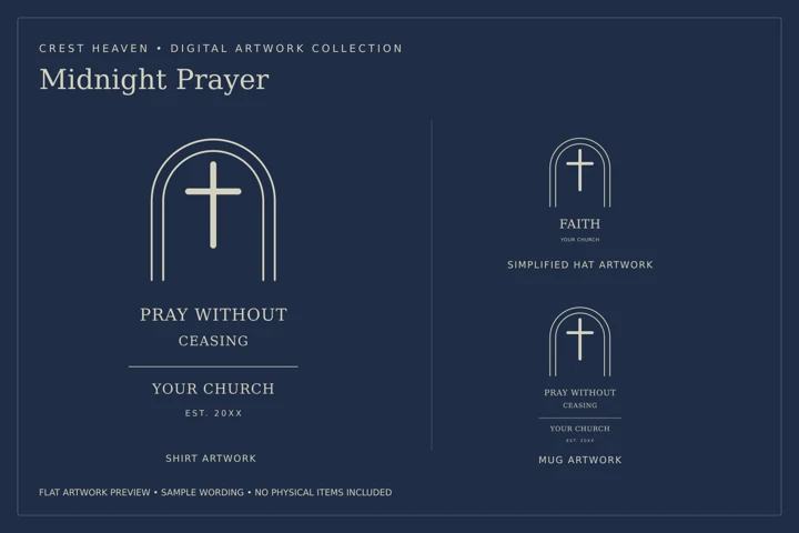 Midnight Prayer — Flat artwork preview